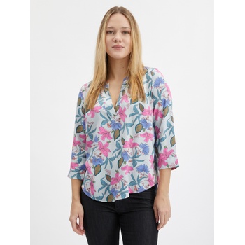 orsay Светло синя дамска блуза на цветя ORSAY Orsay | Sin | ЖЕНИ | XS