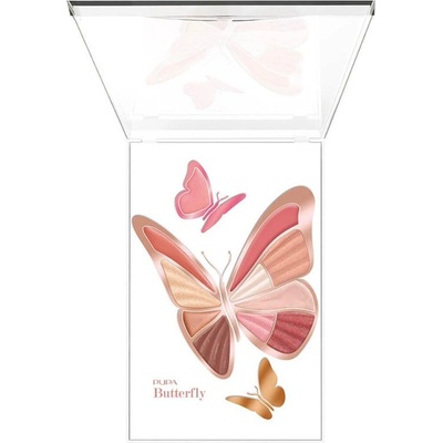 BUTTERFLY 010289A001 Delicate Rose грим палитра за очи и устни