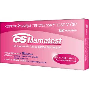 GS Тест за бременност GS Mamatest 10, 2 броя