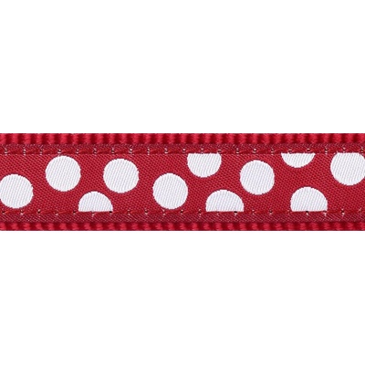 Red Dingo Přepínací vodítko s puntíky