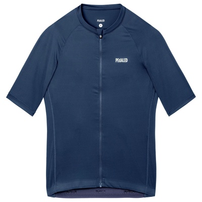 Pedaled Дамска фланелка с къс ръкав за колоездене Pedaled Women's Element Mesh Jersey Cycling jersey - Dark Navy (156-3064-0212)