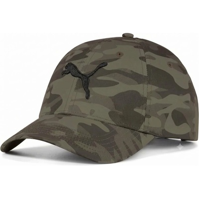 Puma Ess Elevated AOP BB Cap 2685002 puma olive/camo