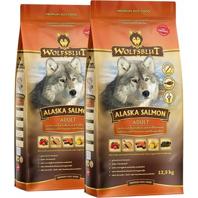 Wolfsblut Alaska Salmon 2 x 12,5 kg
