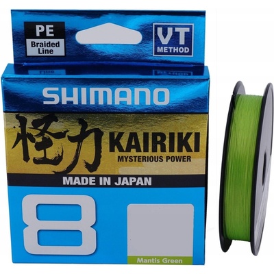 Shimano Šňůra Kairiki 8 0,060 mm 300 m 5,3 kg Steel Gray