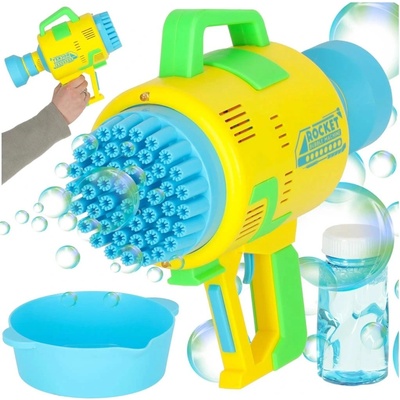 Pistole na mýdlové bubliny mýdlové bubliny světla žlutá barva