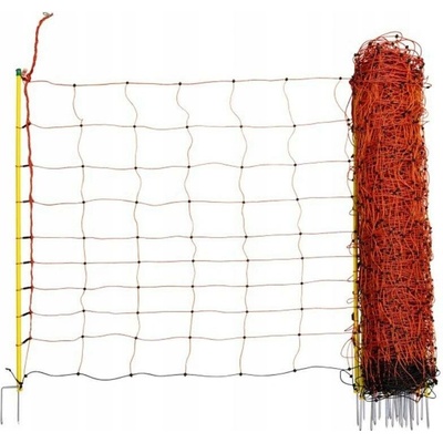 Kerbl Síť na elektrický ohradník 108 cm x 50 m oranžová 27254D