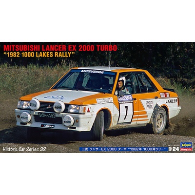 Hasegawa Mitsubishi Lancer EX 2000 Turbo 1982 1000 Lakes Rally Limited Edition 1:24