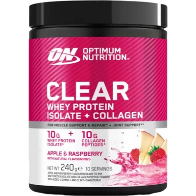Optimum Nutrition Clear Whey Protein Isolate + Collagen 240 g