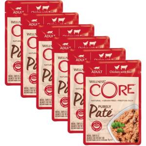 Wellness Core Purely Paté beef & chicken 6 x 85 г