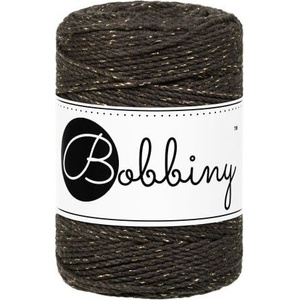 Bobbiny 3PLY Macramé Rope 1, 5 mm 100 m Golden Espresso юта (TD-E062)