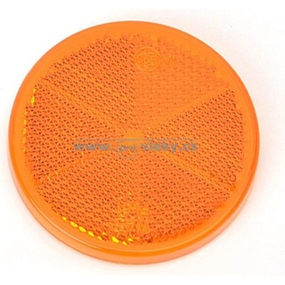 WAS Odrazka 61mm oranžová samolepící – Zbozi.Blesk.cz