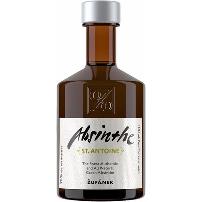 Žufánek Absinth St. Antoine 70% 0,1 l (holá láhev) – Zboží Dáma