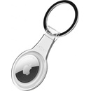 FIXED TPU pouzdro s kroužkem Pure pro Apple AirTag čiré FIXPU-756