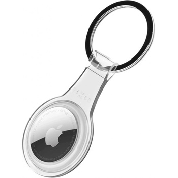 FIXED TPU pouzdro s kroužkem Pure pro Apple AirTag čiré FIXPU-756