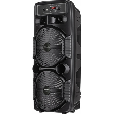 Bluetooth reproduktor LED Boombox karaoke USB AUX 10W Kruger&Matz
