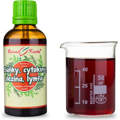 Bylinné kapky Buňky cytokiny slezina lymfa Netopýr 3 tinktura 50 ml