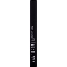 Nanobrow Lamination Gel Black gél na obočie 7 ml