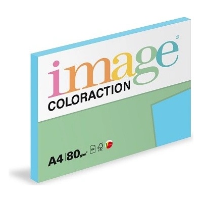 Image Coloraction A4 80g papír barevný modrá světlá 100 listů