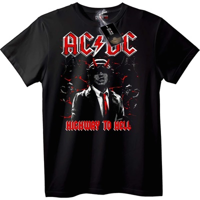 NOONEBRAND AC/DC Highway to Hell Тениска - S, Black