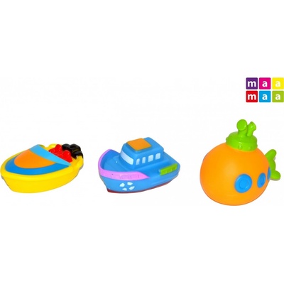MAAMAA Lodě set 3 ks
