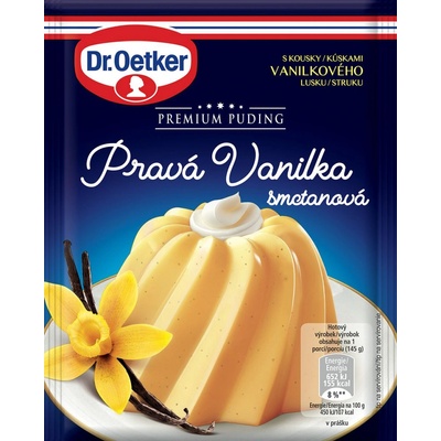 Dr. Oetker Premium Puding Pravá Vanilka smotanová 40 g