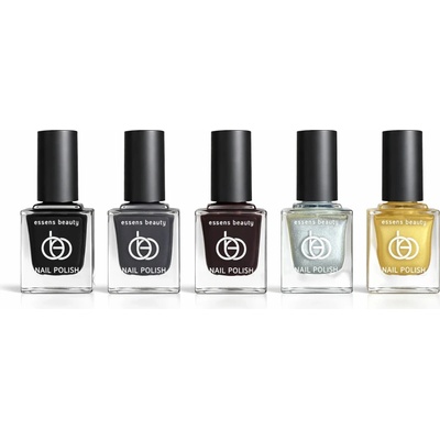 ESSENS Perfect Dark Set - sada 5 lakov na nechty