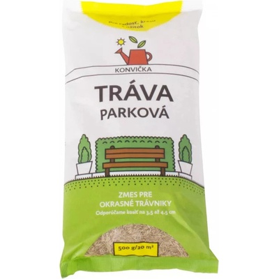Tráva parková zmes semien 0.5kg Konvička