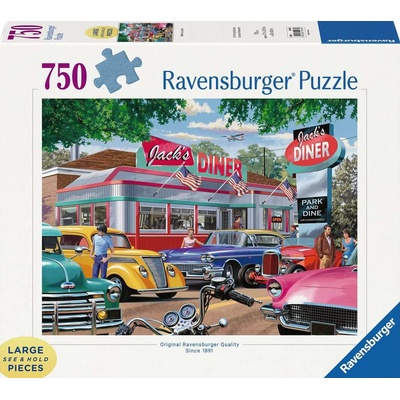 Ravensburger Пъзел Ravensburger от 750 XXL части - Ще се видим при Джак (19938)
