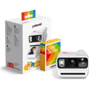 Polaroid Go Gen 3 White + Color Film Bundle (006648)
