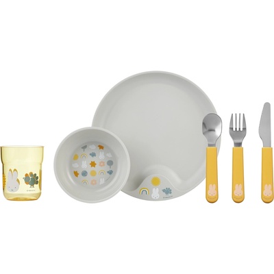 Mepal Mio Set Detského Riadu Miffy Explore 6 dielny