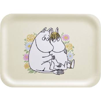 Muurla Поднос за сервиране Muurla Мумините "Flowers" 20 x 27 см (2600-2720-03)