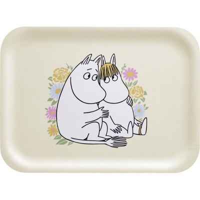 Muurla Поднос за сервиране Muurla Мумините "Flowers" 20 x 27 см (2600-2720-03)