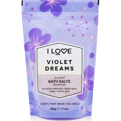 Signature Collection Violet Dreams Сол за вана 500 гр