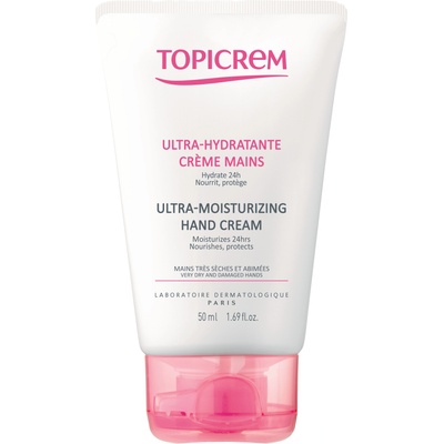 Topicrem Ultra-Moisturizing Ултранежен и овлажняващ крем за ръце, 50 ml