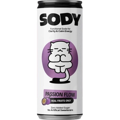 SODY Funkční soda Passion Flow 330 ml