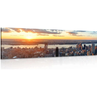 Obraz nádherná panoráma mesta New York