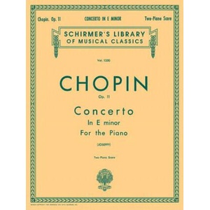 Concerto No. 1 in E Minor, Op. 11: Schirmer Library of Classics Volume 1350 Piano Duet (ISBN: 9781495008740)