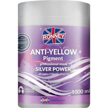 Ronney Silver Power Anti-YELLOW maska na vlasy 1000 ml