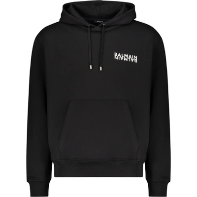Balmain Mirror Logo Black