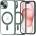 Techsuit Luxury Crystal MagSafe калъф за Apple iPhone 15 - Зелен KP38095