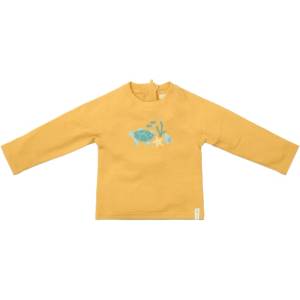 Little Dutch Бебешко горнище на бански Little Dutch - Тениска с дълъг ръкав, Seashells Sunny Yellow, 62/68 cm, 2-6 м (CL25038309)