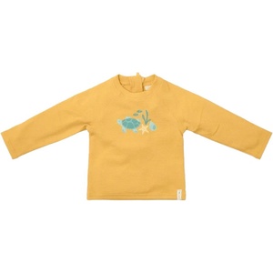 Little Dutch Бебешко горнище на бански Little Dutch - Тениска с дълъг ръкав, Seashells Sunny Yellow, 62/68 cm, 2-6 м (CL25038309)