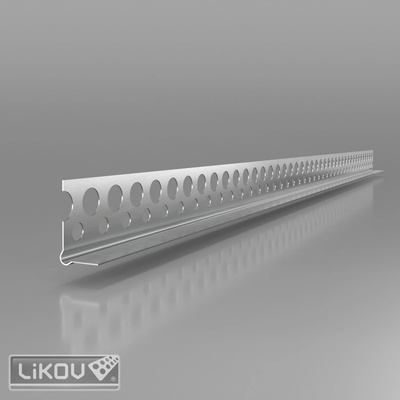 LIKOV Lišta hliníková ukončovacia G-LPU AL 22x12mm 0,30mm 2.5m