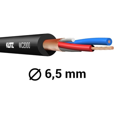 Klotz MC2000SW Mikrofónny kábel, 100m