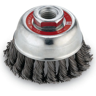 Hrncový kartáč, 0,5 mm copánkový, M 14, 65 Ø FLEX - FX-124524