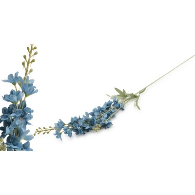 Mondex Umelá kvetina VIRIDIS Delphinium II. 88 cm modrá