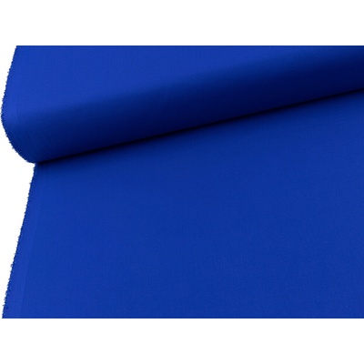 Mirtex Látka kepr ELIX 160/614 Středně modrá Royal šíře 147cm Zbytková metráž