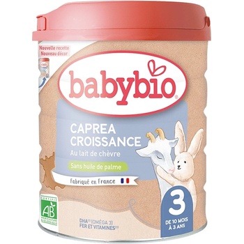 Babybio Адаптирано козе мляко Babybio - Caprea 3, 800 g (3288131580531)