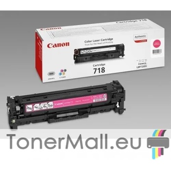Image 1 of Canon Оригинална тонер касета CANON Cartridge 718M (Magenta) 2660B002AA
