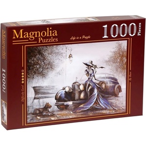 Magnolia Пъзел Magnolia от 1000 части - Дамата в синьо (2318)